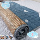 800円OFFクーポン 冷感敷きパッド 敷きパッド 夏用 接触冷感 冬用・夏用 シングル セミダブル ダブル リバーシブル 冷たい 冷感 籐マットレス 暑さ対策 ベッドパッド 涼感アップ クール オールシーズン適用 ゴム付き 吸湿速乾 通気性に優れる 熱帯夜対策 shopcp