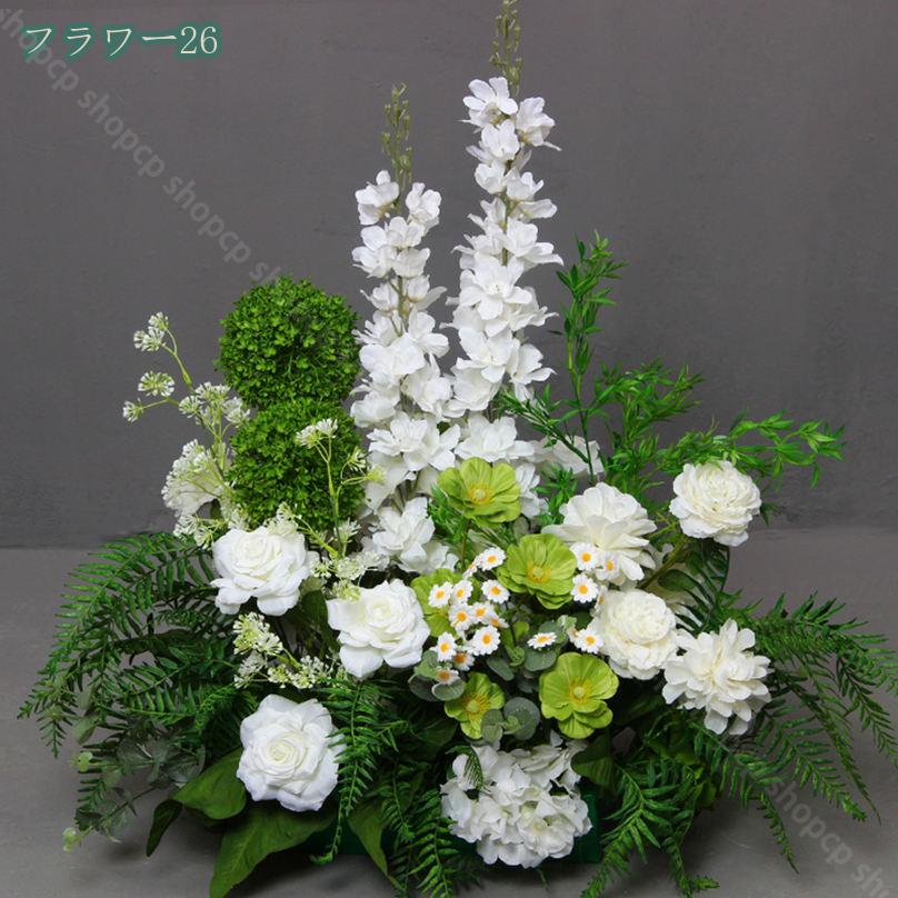1000円OFFクーポン ローズ造花 枯れない花 シルクフラワー 茎付き フェイクフラワー ウェディングセンターピース パーティーテーブル ブライダル装飾 写真撮影 庭園飾り フラワーレイアウト 結婚式 花列 フラワーアレンジメント 造花 shopcp