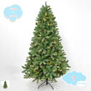 1000円OFFクーポン クリスマスツリー 針葉樹 コニファー 北欧風 オーナメントなし 高濃密度 オフィス用 窓周り 自宅 玄関 パン屋 パーティー 会社 豊...