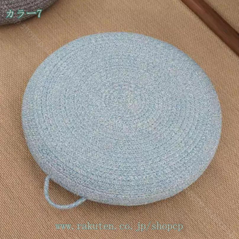 500円OFFクーポン 座れる フロアクッション ざぶとん 高反発 丸フロアクッション 正座 クッション 極厚 厚さ10cm 座布団 無地 足を伸ばせる リラックス 椅子 クッション 座いす シートクッション ペットクッション ペットソファ shopcp [3]