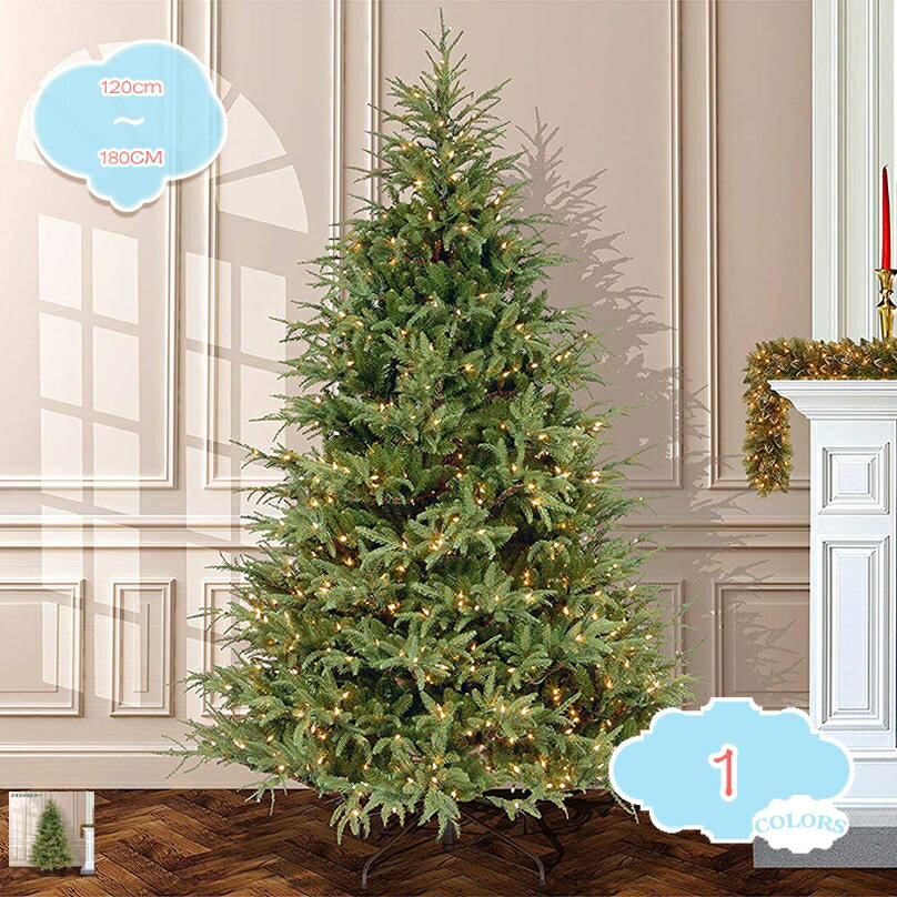 2000円OFFクーポン クリスマスツリー 針葉樹 本物そっくり おしゃれ 高濃密度枝 北欧 濃密度の枝でボリ..