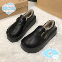 300円OFFクーポン 暖かい パンプス モカシン ファー ふわふわ もこもこ ルームシューズ 滑り止め 室内履き 厚底 あったか 靴 軽量 保温 スリッポン ...