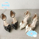 1000円OFFクーポン ストラップ パンプス ハイヒール 痛くない 疲れない パンプス ピンヒール レディース 靴 結婚式 アンクルストラップ 大きいサイズ 走れる 歩きやすい ポインテッドトゥ セパレートパンプス リボン付き 通勤 フォーマル shopcp