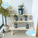 1650円OFFクーポン 3段 フラワースタンド 雑貨 ガーデニング 可愛い 植木置き オシャレ シンプル 木製 鉢置き台 おしゃれ 植木鉢台 園芸ラック 花棚 植物スタンド 観葉植物 多肉植物 室内 屋外 丈夫 耐荷重 排水性 通気 根腐れ防止 shopcp