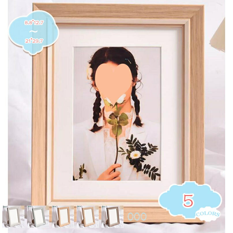 Simple Photo Frame, Interior Decor, Picture Frame, Beautiful Frame for Couples, Family Photos, Pets, Landscapes, Tabletop Frame, Stylish, Cool, Bedside Table, Nordic Style, Leaf Specimen, Picture Frame, Memories, Housewarming Gift, Living Room, shopcp
