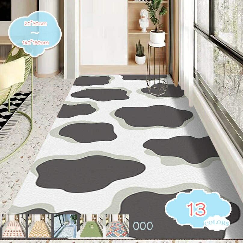 メイン素材：PVC■材質： ☆表面：PVC ■サイズ：20*30cm 40*60cm 60*90cm 50*120cm 70*120cm 80*120cm 90*120cm 90*140cm 100*120cm 100*140cm 100*160cm 120*160cm 120*180cm 120*200cm 140*160cm 140*180cm ■機能：裏面滑り止め付き、デコレーション、滑り止め、防音、吸水、保温、抗菌除臭、防ダニ、オールシーズン対応！★滑り止め：反面は滑り止め加工され、地面との粘着性も強く、ずれにくく、安定感あり、室内の転倒が防止でき、お子さんやお年寄りも安心で使います★耐湿性が高く、乾燥速度が速く、汚れてもお手入れが簡単です。 そして重要なのは、PVC素材は難燃性で、効果的にキッチンの安全を守ります。★ 優しい色合いでどんな部屋でも合わせやすい。素材特有のにおいが多少ありますので気になる場合は、風通しのよい場所で2〜3日、陰干ししてください。★多用途マルチマット：いろんな場所で大活躍します。キッチンだけではなく、玄関、書斎、洗面所、お風呂、床暖房、部屋、スタディルーム、リビングルーム，寝室、バスルーム、廊下などで最適しています。友人の引越し祝いのギフトとしてもオススメします。素材特有のにおいが多少ありますので気になる場合は、風通しのよい場所で2〜3日、陰干ししてください。「サイズ」20*30cm 40*60cm 60*90cm 50*120cm 70*120cm 80*120cm 90*120cm 90*140cm 100*120cm 100*140cm 100*160cm 120*160cm 120*180cm 120*200cm 140*160cm 140*180cm 【PVC素材の特徴】 ●カビに侵されにくい、●汚れにくい、●損耗しにくい、●耐磨耗性、●水濡れ、日光により、色あせしにくい。毛足を短めにしたことにより、ゴミが絡みにくくお掃除が簡単だいう利点があります。 特徴 1、PVC素材 PVC (ポリ塩化ビニール)は水や汚れを吸わない素材なので汚れても拭き取るだけでOK。洗濯や染め抜きが不要でお手入れがとても簡単で扱いやすい。 2、お手入れ簡単 汚れとキズ防止：優/れた耐水性でキッチン作業を残した油汚れやこぼれ、スッキリ拭き取ることができます。また、静電気防止の特性で、埃がつきにくく掃除が楽々。 3、外観 美観の需要に応えやすく、部屋によってお好みのスタイルを選べます。 4、すべり止め加工 裏面には滑り止めつき。裏面には滑り止めがついているので、お子様やご年配の方がいるご家庭はもちろん、ペットを飼っているお宅でも安心です。 5、一年中快適 四季通用でいろんなデザインスタイルな部屋も使用できます。適用年齢も、お子様からお年寄りまで、どんな年齢でも使用できます。お快適な住む環境づくりのために、このラグが最適でしょう。 ★安全性★：安全、環境保護、色の堅牢性、高・品質、汚染防止！掃除が簡単。いつでも清潔です。 ※ご注意 ■開封直後は織機に使われている潤滑油の匂いがする場合があります。 ■開封後は、裏地のシワが縮んでサイズが少し小さくなっている場合がございますが、 両端を持って引っ張れば生地が伸びてほぼ表記通りのサイズに戻ります。 ■商品によって多少のサイズ誤差がございます。 ■モニタやブラウザによって商品写真の色合いが異なる場合がございますので予めご了承ください。 ■回転ブラシがついた掃除機や吸引力の高い掃除機を使用すると カーペットの繊維が抜け続けたり、遊び毛が増える場合があります。 ★キーワード★： 洗える ラグ ラグマット カーペット 絨毯 じゅうたん 北欧 北欧風 抽象 幾何柄 民族 エスニック シャギー 長毛 短毛 滑り止め 床暖房対応 センターラグ 抗菌 防音 丸洗いOK ふわふわ 低反発 ホットカーペット 居間用 ダイニング フロアマット 玄関 廊下 お風呂 ドアマット ベッドルーム リビング 洗面所 キッチン 長方形 円形 楕円形 ふんわり 軽量 おしゃれ オールシーズン適用 春夏秋冬 以下の用語は検索参考用であり、商品内容の詳細説明ではございません玄関マット 北欧 室内 洗える 滑り止め加工付き 手洗いOK 幾何学 グリーン ドアマット 屋内 屋外 ジオメトリック すべり止め インテリア ゴム付き 幾何学 店舗 店頭 業務用にも玄関マット おしゃれ 室内 北欧 屋外 風水 北西 天然素材 北 東 南西 西 北東 南 色 大判 屋外用 泥除け 薄型 吸水 和風 北欧風 花 洗える 大きめ 黄色玄関マットこどもすべり止めかわいい室内うすいオシャレお洒落人気ピンクかっこいいきいろくまくだもの 室内 吸水 事務所 グリーン 飲食店ラグ いちじょう うすい うし うさぎ うすで トイレ えんけい えんじ おしゃれ 小さめ お洒落 かわいい ピンク 子供部屋 かっこいい きいろ きると