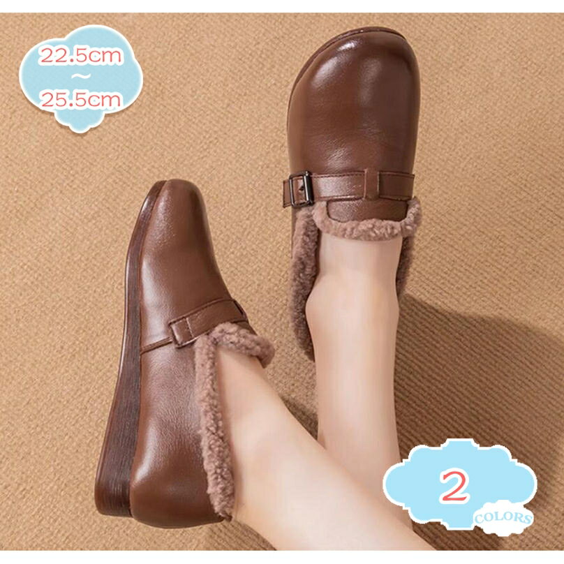 モカシンシューズ ムートン レディース 秋冬 ファー モカシン ボア 大きいサイズ フラットシューズ ぺたんこ 痛くない 歩きやすい ぺたんこ靴 スリッポン 暖かい あったか もこもこ 暖か 防寒 やわらか かわいい shopcp