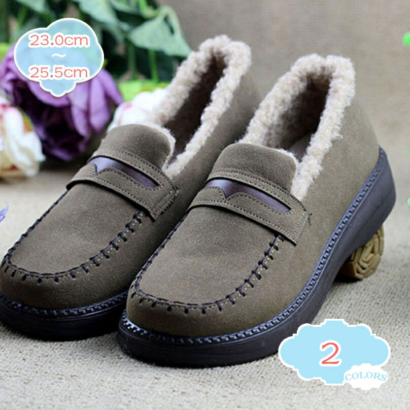 1000円OFFクーポン モカシンシューズ レディース 秋冬 ファー モカシン ボア パンプス フラットシューズ ぺたんこ 痛くない 歩きやすい ぺたんこ靴 スリッポン 暖かい あったか もこもこ 暖か 防寒 やわらか かわいい ママ 通勤 通学 shopcp