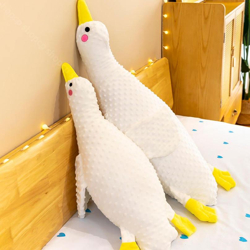 500円OFFクーポン ぬいぐるみ アヒル ダック クッション 特大 1.2m 抱き枕 動物 ア...