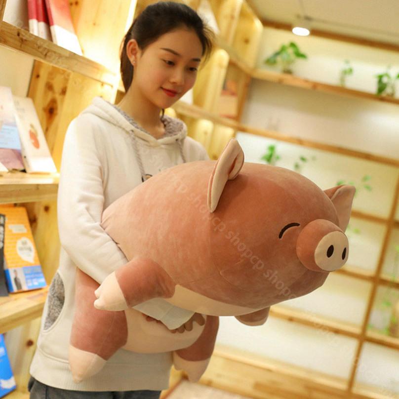 500円OFFクーポン ブタぬいぐるみ リアル抱き枕 特大 ブタ 抱き枕 ぬいぐるみ ホワ...