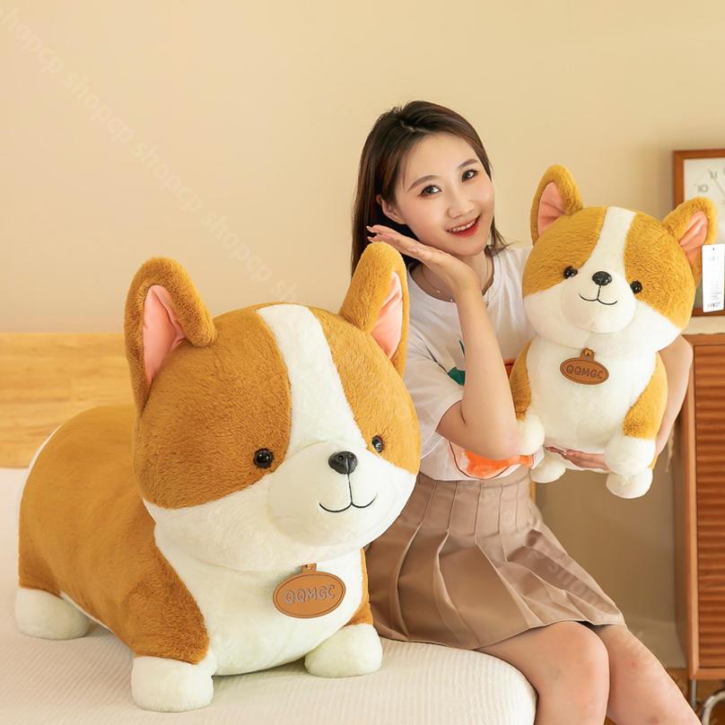 抱き枕 ぬいぐるみ 犬 コーギー 抱きまくら 洗える 弾力性UP ソフトタッチ 無臭ク...