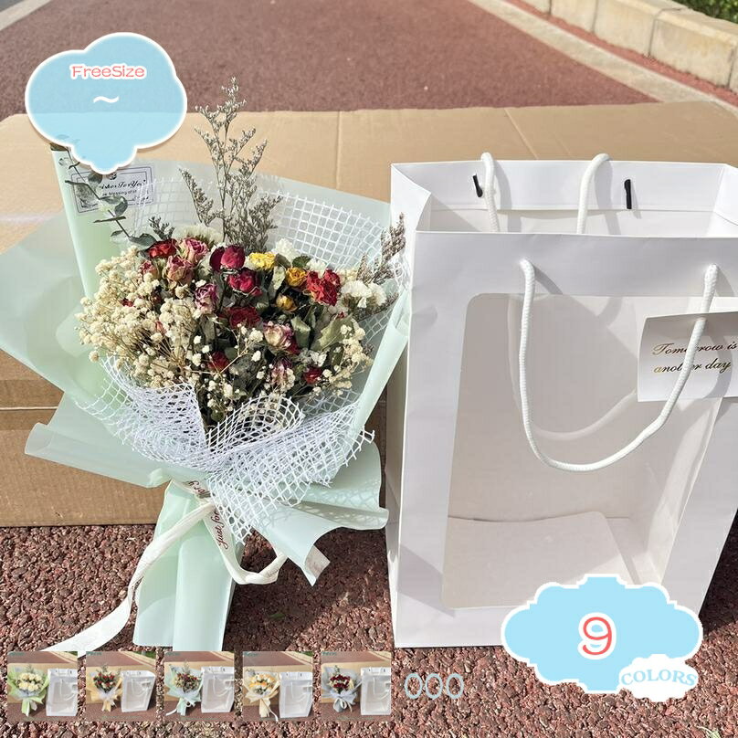 メイン素材：石花【枯れない魔法のお花】 ソープフラワーは魔法のお花のように長期間枯れることなく、美しい姿を保つことが出来ます。高品質な石素材で作られたお花は本物と見間違えるほどですが、 お水やりが必要ないので、手入れも簡単です。【ソープフラ...