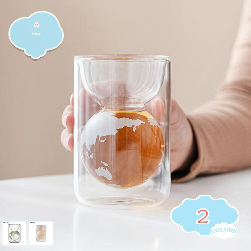 1000円OFFクーポン 地図デザイン マグカップ おしゃれ インテリア カフェ 北欧風 コーヒーカップ グラス かわいい タンブラーグラス 耐熱ガラス 洋食器...