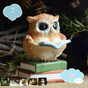 1000円OFFクーポン 動物の置物 フクロウ かわいい ガーデングッズ 動物 梟 アニマル オーナメント 庭 ガーデン インテリア 置物 庭 ガーデンマスコット オシャレな置き物 癒し 花壇 雑貨小物 樹脂製 屋外用彫像 ガーデン飾り置き物 プレゼント shopcp