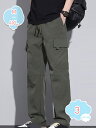 500円OFFクーポン カーゴパンツ メンズ 大きいサイズ ゆったり ワイドパンツ 作業服 作業ズボン 軍パン ボトムス 太め カジュアル ミリタリーパンツ ポ...