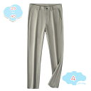 1000円OFFクーポン ノータック スラックス メンズ 裾上げ済み 秋冬 洗える スリム ノータック スリム ローライズ オールシーズン ウォッシャブル スト...