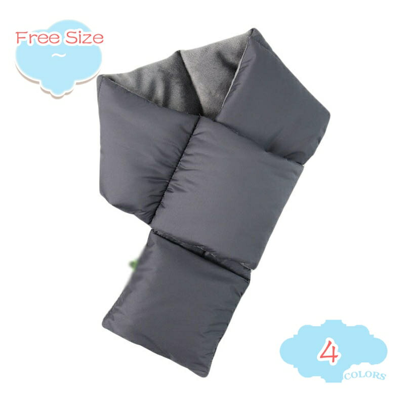 ダウンマフラー 防寒 暖かい ダウン入り 秋冬 軽量 柔らかい 上品 ネックウォーマー 無地 シンプル メ..