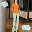 800円OFFクーポン パンツスーツ レディース セットアップ ジャケット パンツ 2点セット 着痩せ 洗える 中華風 ボタン カジュアル フォーマル 大きいサイズ おしゃれ 卒業式 結婚式 通勤 春夏秋 フォーマルスーツ スーツセット 気質 shopcp