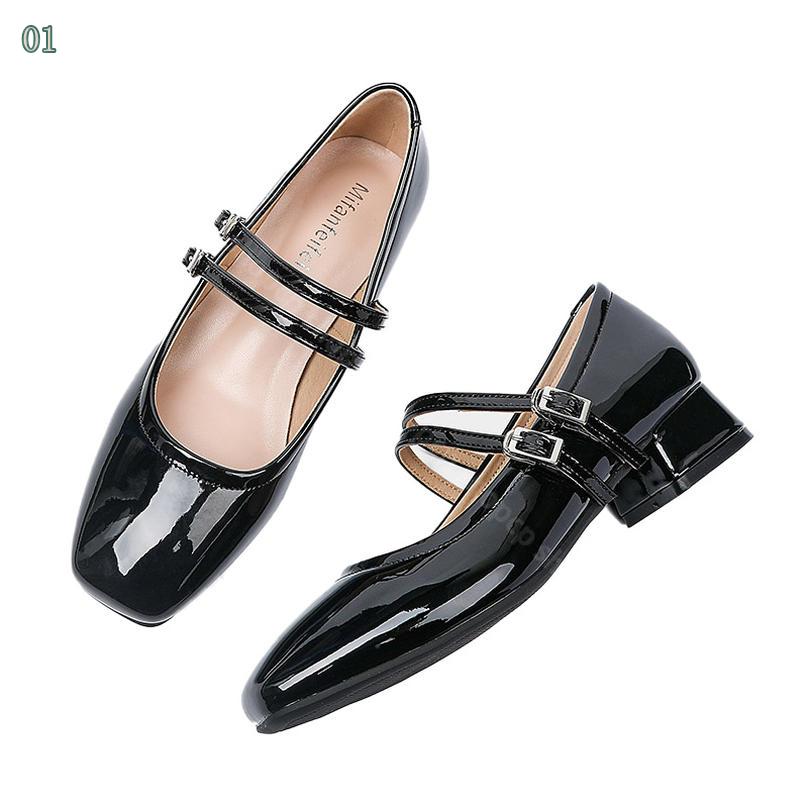1000円OFFクーポン パンプス チャンキーヒール ストラップ付き レディース 通勤 オフィス 歩きやすい クッション性 プラットフォーム 厚底 フォーマル 結婚式 安定感 疲れない ヒール3cm 甲高 防滑 合成皮革 ビジネスシューズ shopcp shopcp-10130652 CPショップ サンプル画像3