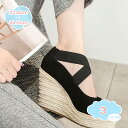 1650円OFFクーポン 美脚 厚底 コンフォートシューズ レディース 靴 パンプス 痛くない 歩きやすい ヒール 黒 ウェッジソール 仕事 プラットフォーム ハイヒール ぺたんこ ラウンド 滑り止め 走れる 疲れない ウェッジパンプス shopcp