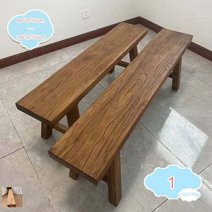 メイン素材：木◆【サイズ（cm）】：80*26*45cm 90*26*45cm 100*26*45cm； 　 材質：天然木 ；シンプルで様々なテイストのお部屋に溶け込むデザイン。使う人数も選ばず、マルチに活躍できます。ライフスタイルに合わせて 背もたれのないデザインのため、360°お好きな位置に座れるベンチは、リビングダイニングの中心から玄関の腰掛まで、幅広いシーンで自由に配置できます。木目が美しいワイドダイニングベンチ。シンプルなフォルムでどんなお部屋にも置きやすいのがポイント。座面にはお手入れしやすい 良い素材を使用しており、扱いやすくなっております。シンプルで使いやすいデザインに、上質感と味わいがあります。 見た目が美しいだけではなく耐久性、耐水性にも優れています。ベッドサイド、リビング、玄関、キッチンなど、様々な場所で活躍してくれそうですね！ 【商品仕様】 ●商品サイズ：80*26*45cm 90*26*45cm 100*26*45cm； ●カラー：カラーバリエーション。シンプルの風合い溢れる脚部を引き立てる優しい多カラー。 ●座面から脚にかけてシンプルなラインに仕上げながら、広い座面を4本の脚がしっかりと支えるデザインで、とても安定感のある座り心地です。 【ダイニングにも。】 ●背もたれが無いので、ダイニングスペースを広く見せる効果。 【様々な使い方ができるスツール。】 ●使いたい場所や欲しい場所に、手軽に持ち運べるのも嬉しいポイント。 ●簡単に移動させられるので、掃除の際にも便利で使いやすさ良い。 ●デスクやドレッサーのイスやマンションタイプの玄関などにも。 【とっても便利。】 ●テーブルを囲んで、快適に皆で楽しい時間を。 ●デザインがカワイイので単調になりがちのリビングのコーディネートのアクセントとしても。 ●一脚置いて頂くと、グッと印象的な空間に。 ●見た目通りとても軽いく移動しやすく、ダイニングやリビングで気軽に使えます。 ●また座面が広いので、ソファやベッド側のサイドテーブル、花台などにも使えます。 注意点： モニター発色の具合により色合いが異なる場合がございます。 通常とは異なる使用方法をされた際の補償は出来かねます。以下の用語は検索参考用であり、商品内容の詳細説明ではございません収納 ベンチソファー リラックスチェア ワンルーム ダイニングソファ ダイニングソファー ごろ寝 昼寝 お昼寝 ごろ寝マット ごろ寝ソファ オットマン付きスツール BOXスツール boxスツール ボックススツール ファブリックスツール 綿麻スツール 収納スツール 収納付きスツール chair チェア チェアー スツールチェア椅子 スツール オットマン パタット フォールディングスツール フットスツール フットチェア フットベンチ フラワー フラワースタンド プチスツール ベンチソファおしゃれ 北欧 ハイスツール コンパクト スリム 軽量 丸型 スツールチェア サイドテーブル フラワースタンド 花台 円形 木 かわいい バーチェア バースツール