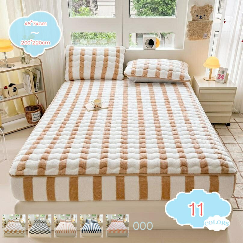 777円OFFクーポン ボックスシーツ シープボア 軽量 敷きパッド マット 冬用寝具 冬 防水タイプ 通年使える 丸洗いok 柔らかな肌触り 折り畳み式 ベッドシーツ 吸湿発熱 肌触りよい 綿 ベッドパッド オールシーズン 滑り止め すべり止め 全周ゴムバンド付き shopcp