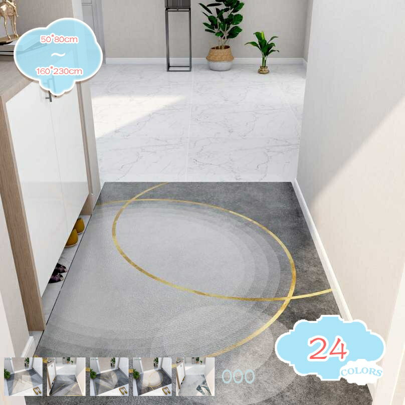屋外用 玄関マット 大判 洗える キッチンマット 北欧 おしゃれ 屋外用ドアマット PVC 泥落としマット 出入り口マット エントランスマット 業務用 家庭用 ドアマット 滑りにくい 耐磨耗性 店舗用 喫茶店 自宅用 贈り物 shopcp