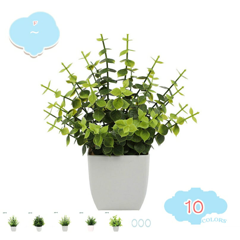 人工植物 小さなフェイク鉢植え ミニユーカリ鉢植え 人工観葉植物 白い鉢付き 室内装飾 屋内 オフィス デスク 棚 テーブル装飾 観葉植物 フェイク グリーン 造花 お世話不要 室内 ギフト 造花 観葉植物 ユーカリ shopcp