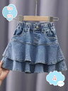 ショートスカート韓国子供服 女の子 ボトムスショートスカート デニム 夏着 キッズ デニムスカート可愛い ブルー スカート ショートスカートボトムス デニムパンツ ガールズ 夏 夏服 デニムショートスカート 普段着 shopcp