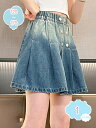 子供 デニムスカート 女の子 スカート 子供服 ウェストゴム デニム キッズ スカート シンプル デニム 子供 こども 子供服 キッズ服 ミニスカート フォーマル イベント ダンス衣装 発表会 保育園児 幼稚園児 通園 可愛い shopcp