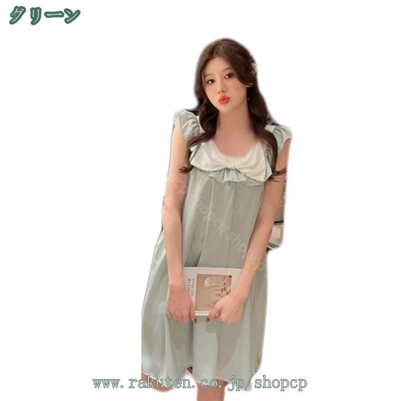 CPショップの800円OFFクーポン ハーフスリップ パジャマ フェイクシルク ロング丈 肌に優しい 大きいサイズ 袖なし 丸首 グレー vネック ゆったり 春向き 柔らかい ルームドレス ロングワンピース 部屋着 ナイトドレス カジュアル XS shopcp｜アングル3