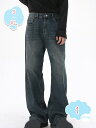 800円OFFクーポン ワイドパンツ デニム メンズ ジーンズストレート パンツ ボトムス おしゃれ ジーンズ ワイド ストレート パンツ ジーパン shopcp