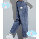 300円OFFクーポン 裏起毛 デニムパンツ ジーンズ メンズ ストレッチ パンツ ジーパン 裏起毛パンツ 秋 冬 厚手 暖かい 裏フリース ゆったりパンツ 長...