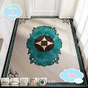800円OFFクーポン 玄関マット 花柄 ラグマット ペルシャ風 室内 屋内 おしゃれ かわいい カーペットリビング対応 キッチンマット 洗面所マット 玄関まっ...