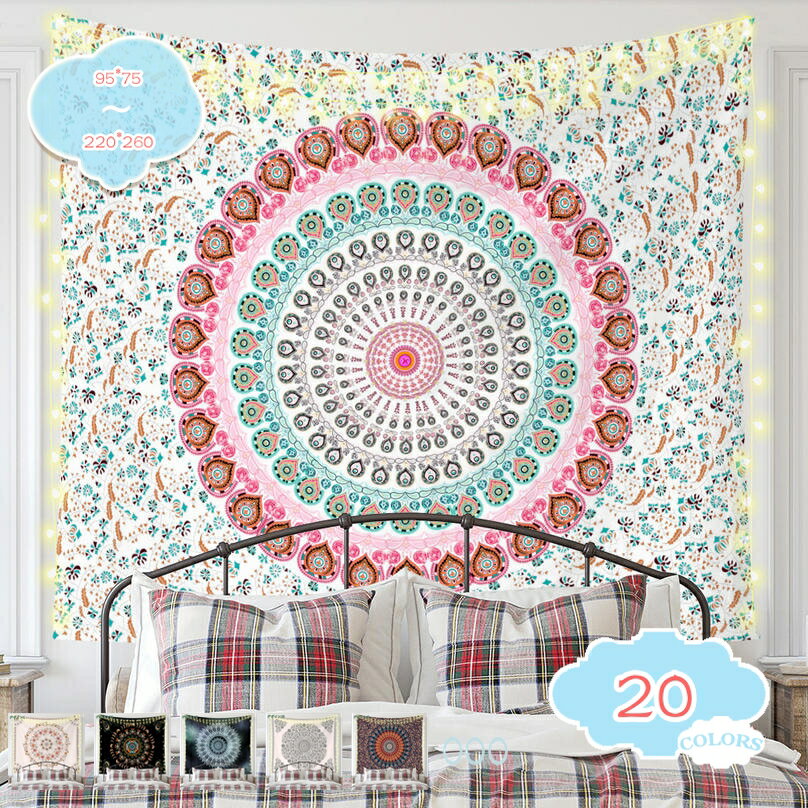 300円OFFクーポン 花のタペストリー 北欧 布ポスター 壁掛けタペストリー おしゃれ ナチュラル ボヘミアン 景色壁掛け 大人 男の子 女の子 大判 癒し 部屋 飾り付け 窓 景色 インテリア 背景布 インスタ映え 多機能 装飾アート モダン 寝室 居間 shopcp