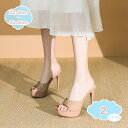 1650円OFFクーポン ピンヒールサンダル レディース エナメル 11.5センチヒール レディースサンダル レディースミュール 美脚 パンプス かかとなし ハイヒール ミュール サンダル カジュアル お洒落 上品 大人 サボ スリッパ 大きいサイズ shopcp