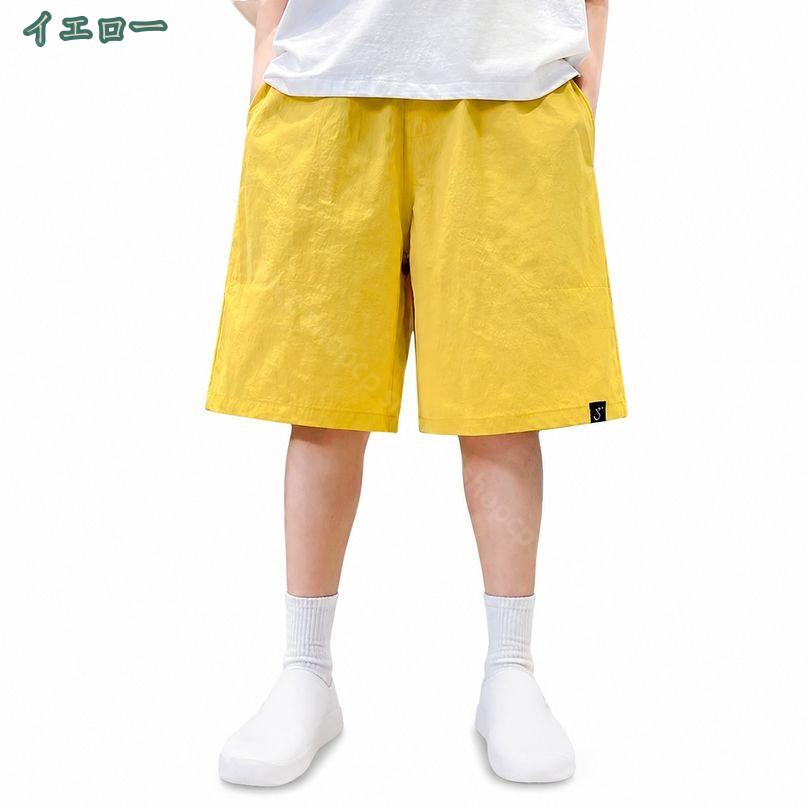 500円OFFクーポン ハーフパンツ 男の子 五分丈 ショートパンツ ゆったり ズボン カ...
