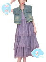 777円OFFクーポン 子供 セットアップ 女の子 2点セット ノースリーブ ワンピース デニムカーディガン キッズ スーツセット ベビー服 キャミソール ドレス 無地 Aライン 上品 学院風 制服 子供服 通園 入学 卒業式 結婚式 七五三 発表会 shopcp