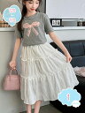 1650円OFFクーポン 子供服 女の子 夏服 ファッション 2点セット キッズ セットアップ 半袖トップス ロングスカート カジュアル 上下セット お洒落 学...