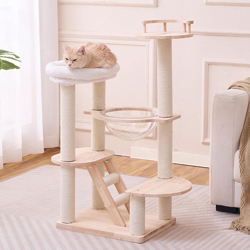 猫用品 ペット用 キャットタワー 猫おもちゃ 爪研ぎ 据え置き 低い 猫タワー インテリア ねこツリー 爪とぎ つめとぎ シンプル おしゃれ 宇宙船 省スペース スリム コーナー 見晴らし台 shopcp