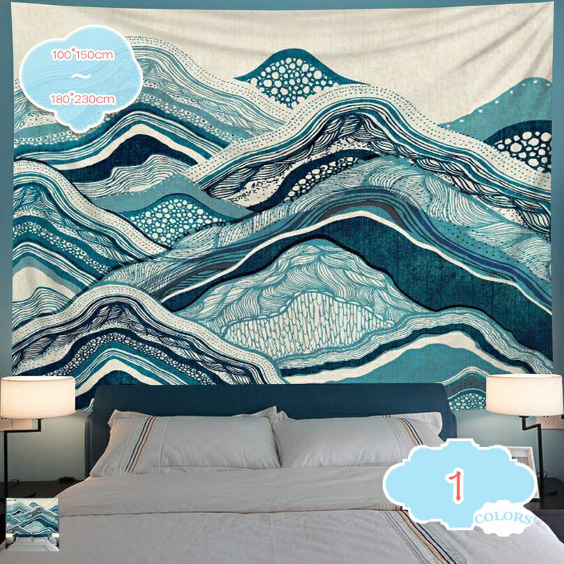 タペストリー 北欧 おしゃれ ナチュラル シンプル 大判 癒し 部屋 飾り付け 窓 景色 インテリア かわいい ins風 背景 カフェ 壁掛け タペストリー リビング テレワーク リモートワーク 背景布 デコレーション 壁アート shopcp