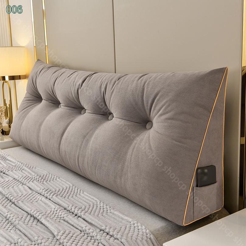 500円OFFクーポン ベッド ヘッドボード クッション 読書枕 ベッド ウェッジ 背もたれ ヘッドボード 背もたれサポート 読書 リラックス 高反発 畳枕 背当てクッション 部屋飾り 取りはずし可能カバー ふわふわ ソファーピロー shopcp