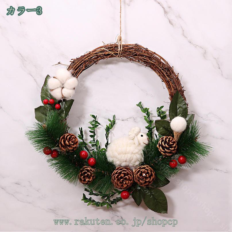 300円OFFクーポン クリスマスリース クリスマス飾り かわいい 雪だるま トナカイ 玄関リース クリスマス花輪 パーティ ドア 部屋飾り 旅館 店舗飾り 飾り付け ホテル 会社 お祝い 誕生日 贈り物 オーナメント 雰囲気満点 立体感 撮影道具 北欧風 shopcp