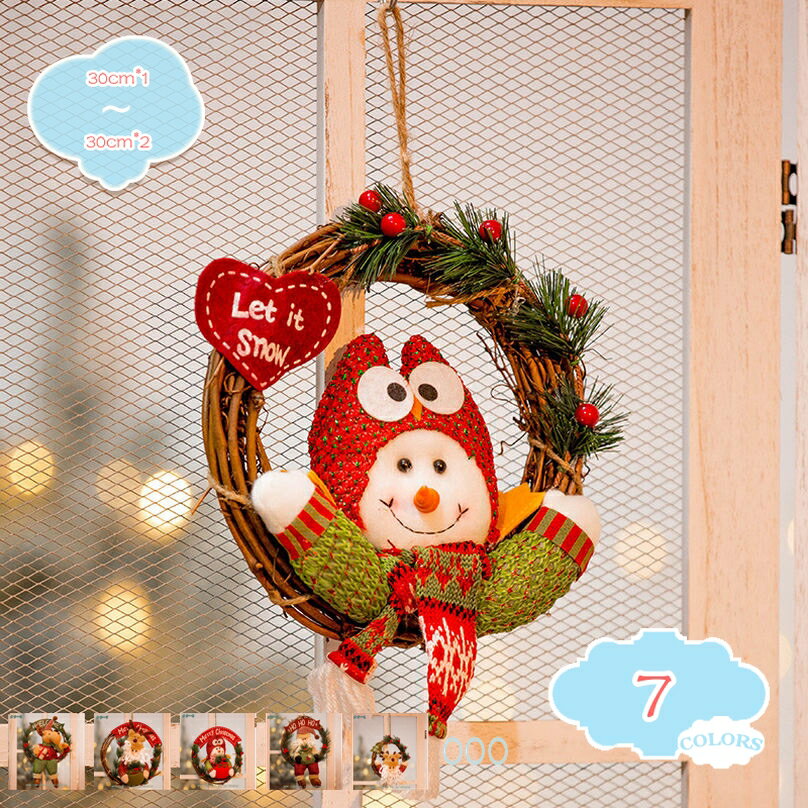 777円OFFクーポン ドア飾り ドアリング 玄関飾り ドアリース 造花 観葉植物 チューリップガーランド 花..