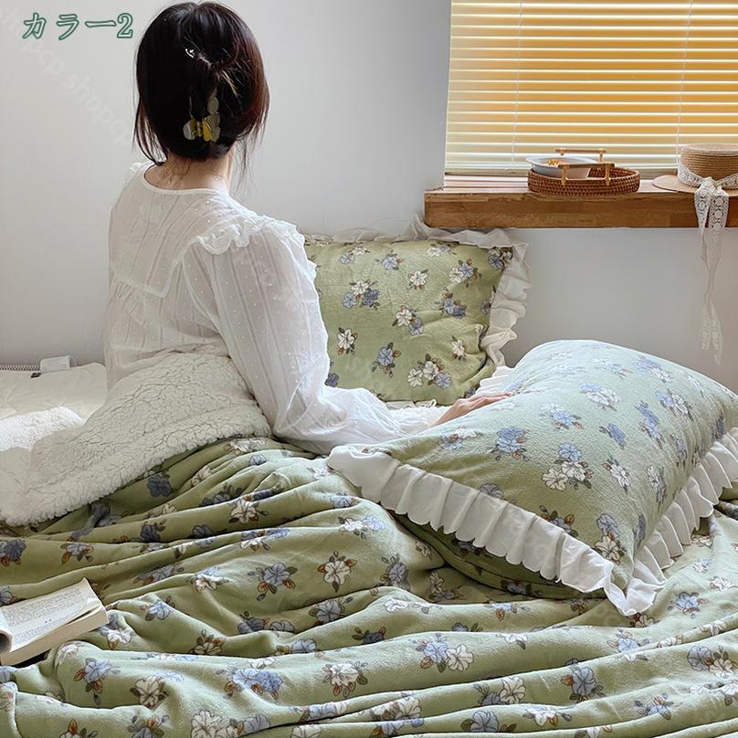 CPショップの1650円OFFクーポン 厚手毛布 フランネル フリース ブランケット キングサイズ 軽量 掛布団 シングル オールシーズン対応 洗えるふとん 吸湿発熱掛ふとん ふわふわ 冬掛け布団 超ソフト 冷え性対策 静電気なし 肌かけ布団 2層キルト ぽかぽか 冬掛布団 shopcp｜アングル3