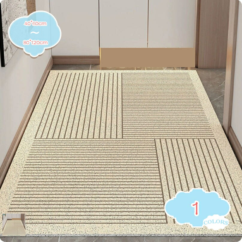 Patterned - 玄関マット 屋外 室内 泥落とし 吸水 風水 泥除け プリント 幾何柄 洗える ラグ ラグマット ドアマット 玄関 汚れ防止 滑り止め付き 足ふきマット 大判 屋外マット カーペット 出入り口 お手入れ簡単 北欧 家庭用 ループマット shopcp