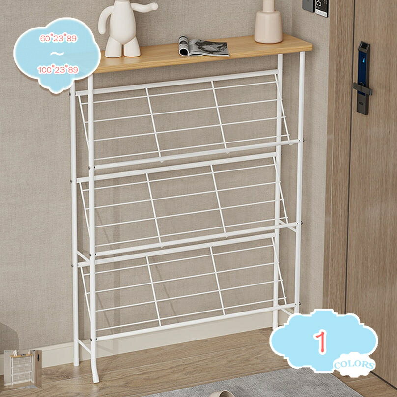 2000円OFFクーポン シューズラック 収納ラック 下駄箱 玄関収納 収納家具 ラック 靴収納 靴箱 収納棚 省スペース 通気性 シューズラック スリム 省スペース 奥行23cm 通気性 木目 おしゃれ ナチュラル 北欧 モダン かわいい シューズラック 下駄箱 shopcp
