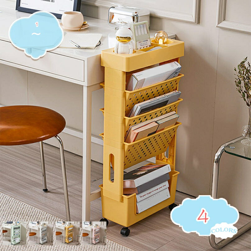 1000円OFFクーポン キッチンワゴン 隙間収納 キャスター付き ペットボトルラック 冷蔵庫横 洗面所 収納..