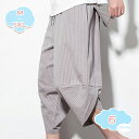 800円OFFクーポン パンツ メンズ サルエルパンツ 綿麻 夏 ワイド リネン ズボン 薄手 春 夏 秋 快適 カジュアル ゆったり 涼しい 冷感 薄手 ルームウェア バギーパンツ アラジンパンツ ハロンパンツ イージーパンツ タイパンツ shopcp