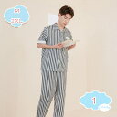 パジャマ メンズ 父の日 柔らかい 2点セット 半袖 柔らかく軽い薄手の快適Tシャツ ゆったり 無地 ルームワンピース オールシーズン 薄手スウェット 快適な眠...